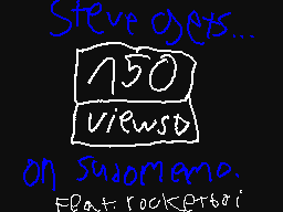Steve gets 150 views on sudomemo