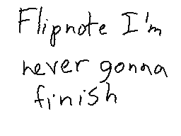 Flipnote stworzony przez Flame