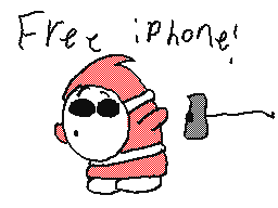 Shyguy gets a free iPhone!
