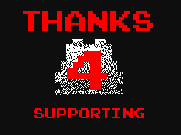 Thanks for your Support!