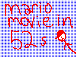 mario movie in 52s