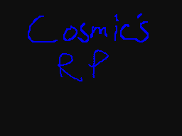 Flipnote stworzony przez Cosmic