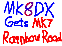 MK8DX Gets MK7 Rainbow Road