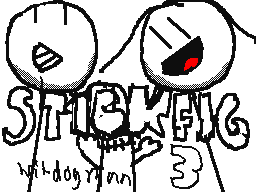 Stickfig with dogman 3