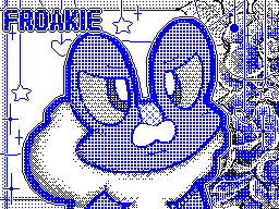 Froakie paint