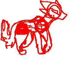 Work in progress wolf walk cycle