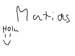 Flipnote de Matías