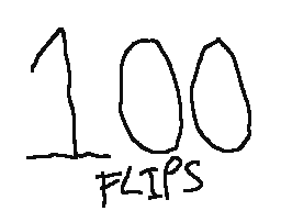 100 flips