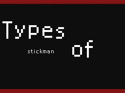 All stickman types