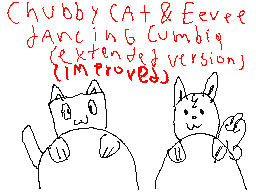 Chubby Eevee & Cat dancing cumbia