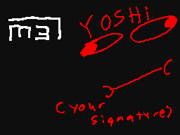 Flipnote stworzony przez Yoshi