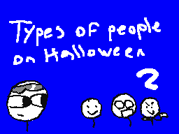 Types of people in Halloween 2
