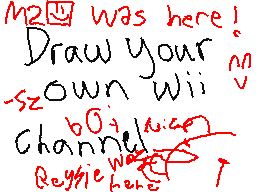 Draw you own WII channel