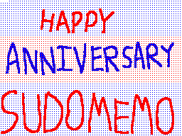 Happy Anniversary Sudomemo!