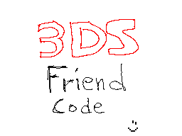 My 3DS Friend code