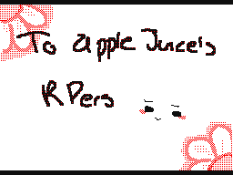 Flipnote stworzony przez AppleJuice