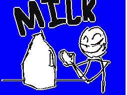 getting milk