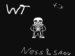 A funnt theory about Sans(Fixed)