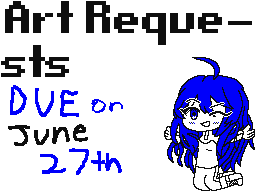 Art Request: Due on the 27th