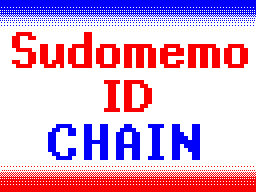 Sudomemo ID Chain but I'm not dumb yayyy