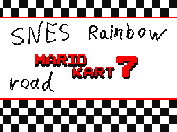 SNES Rainbow road Audio