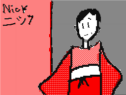 Nick in a kimono