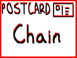 Postcard Chain-