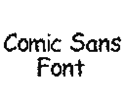 Comic Sans Font
