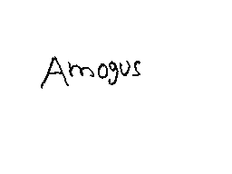 When you Amogus
