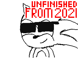 Unfinished Flipnote from 2021