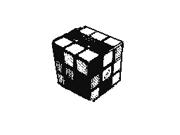 a spinning rubik's cube