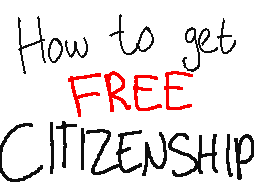 How to get free citizenship