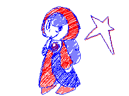 The red & blue hooded