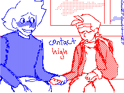 contact high~