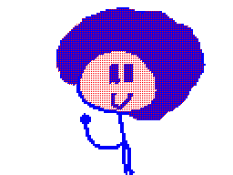 Pixel (ish) stickman