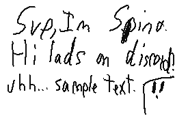 Flipnote του χρηστη SpinoStuds