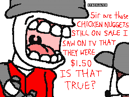 Soldier Wants $1.50 Nuggies