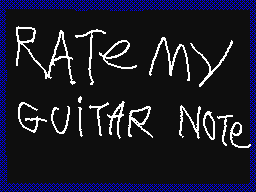 Rate My Guitar Note In comments