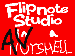 Flipnote stworzony przez RetroKidYT