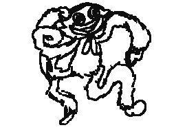 Huggy Wuggy hears someone