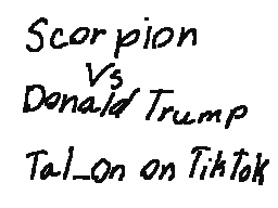 Scorpion Vs Donald Trump