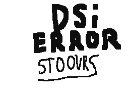 DSi Error