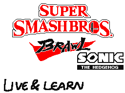 SSBB - Sonic "Live and Learn"