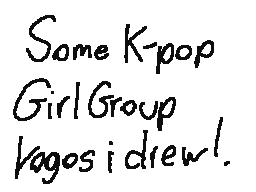 Kpop girl group logos