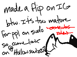 Flipnote stworzony przez HolLoW
