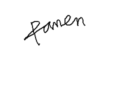 Flipnote stworzony przez Ramen