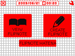 Flipnote stworzony przez DerekDSi