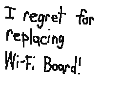 I regret it!