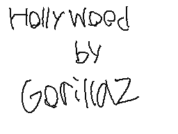 Hollywood by Gorillaz
