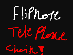 Flipnote Telephone!!